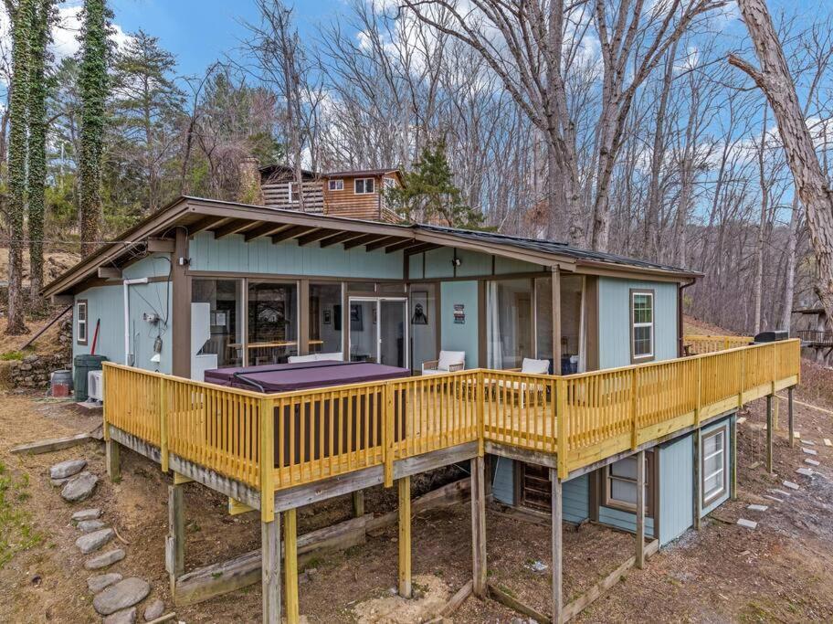 Lazy Lake 3Br Cabin W/ Mtn Views + Hot Tub +Wi-Fi Luray Exterior photo
