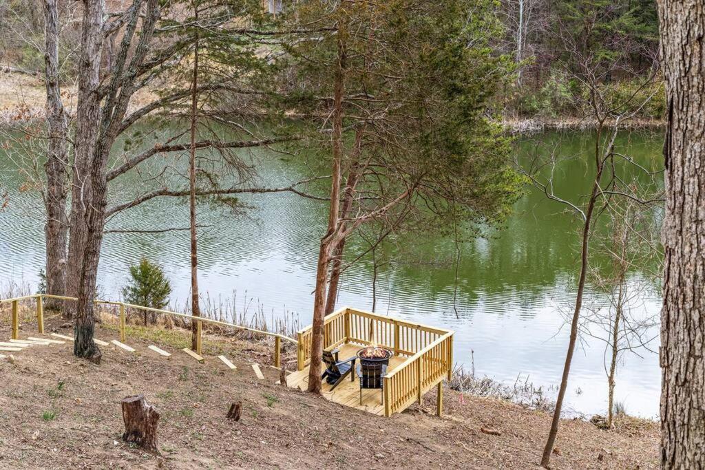 Lazy Lake 3Br Cabin W/ Mtn Views + Hot Tub +Wi-Fi Luray Exterior photo